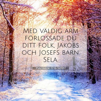 Psaltaren 77:16 Bibelvers Förklarad