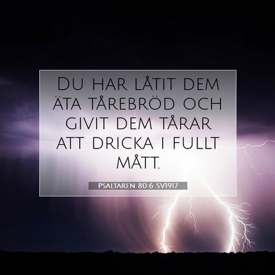 Psaltaren 80:6 Bibelvers Förklarad