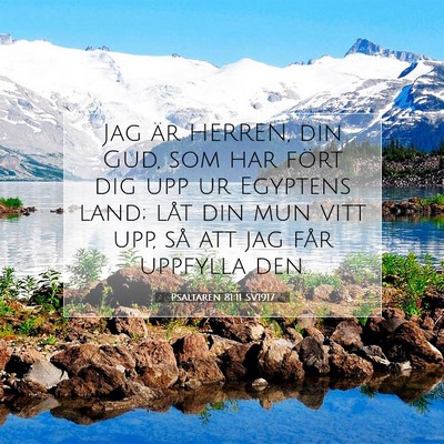 Psaltaren 81:11 SV1917 Bild av bibelvers