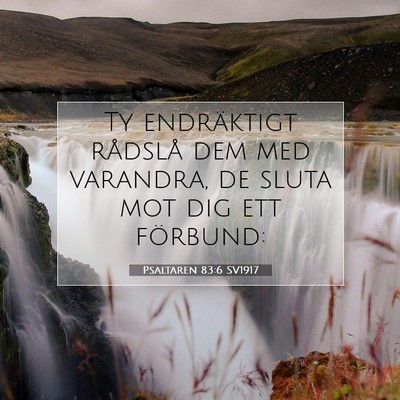 Psaltaren 83:6 SV1917 Bild av bibelvers