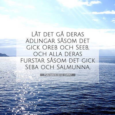 Psaltaren 83:12 SV1917 Bild av bibelvers