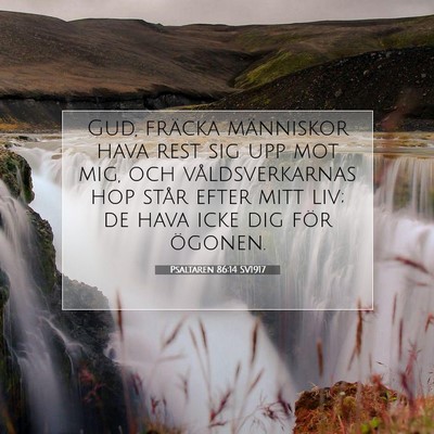 Psaltaren 86:14 Bibelvers Förklarad