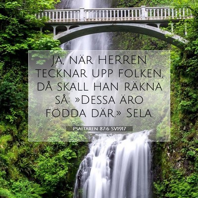 Psaltaren 87:6 Bibelvers Förklarad