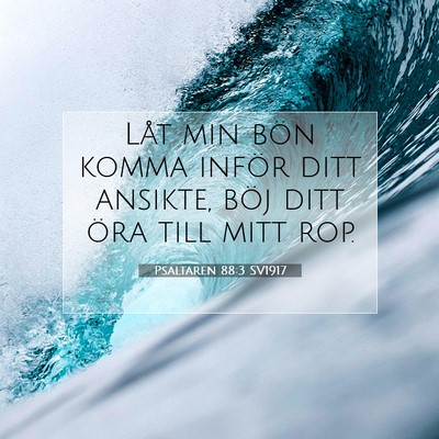 Psaltaren 88:3 Bibelvers Förklarad
