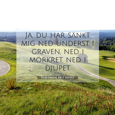 Psaltaren 88:7 SV1917 Bild av bibelvers