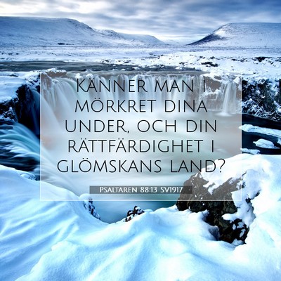 Psaltaren 88:13 Bibelvers Förklarad