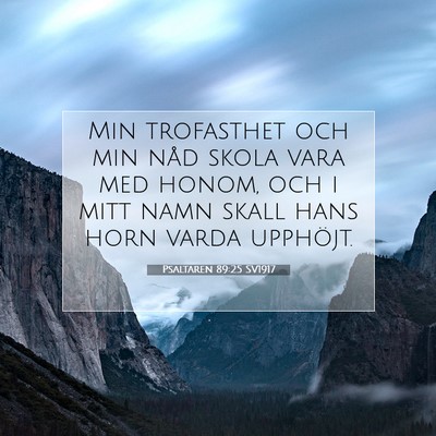 Psaltaren 89:25 Bibelvers Förklarad