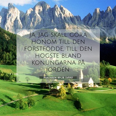 Psaltaren 89:28 Bibelvers Förklarad