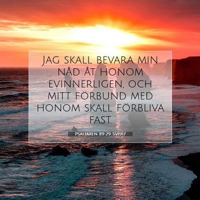 Psaltaren 89:29 Bibelvers Förklarad