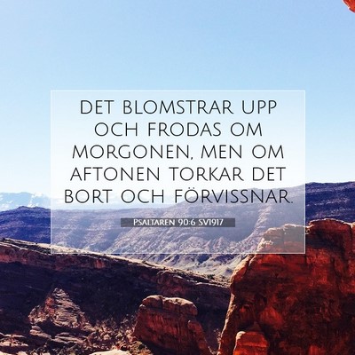 Psaltaren 90:6 Bibelvers Förklarad