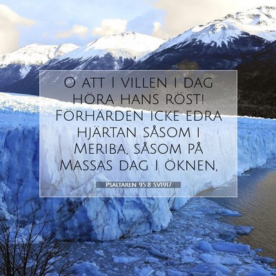 Psaltaren 95:8 Bibelvers Förklarad