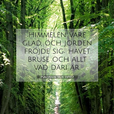Psaltaren 96:11 Bibelvers Förklarad