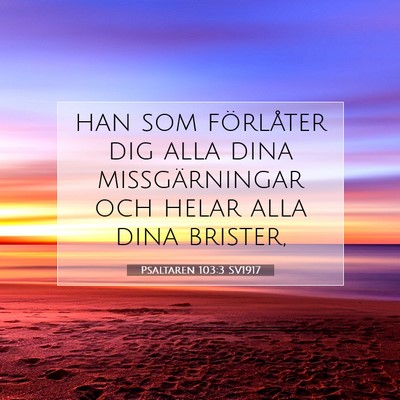 Psaltaren 103:3 Bibelvers Förklarad