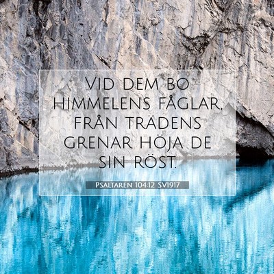 Psaltaren 104:12 Bibelvers Förklarad