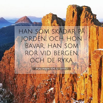 Psaltaren 104:32 Bibelvers Förklarad