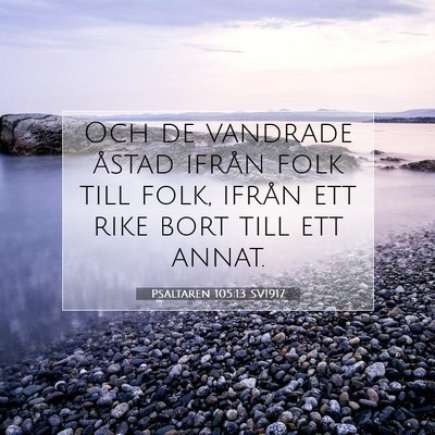 Psaltaren 105:13 Bibelvers Förklarad