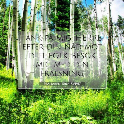 Psaltaren 106:4 Bibelvers Förklarad