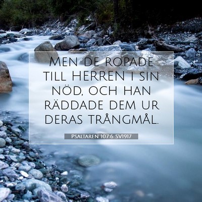 Psaltaren 107:6 Bibelvers Förklarad
