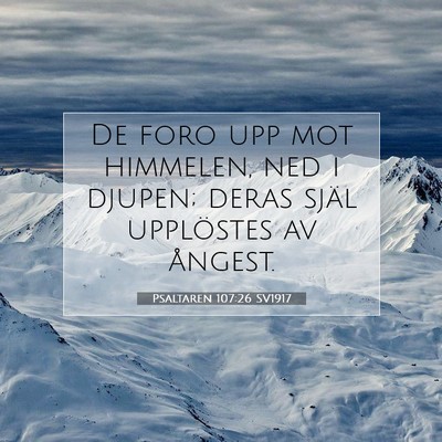 Psaltaren 107:26 Bibelvers Förklarad