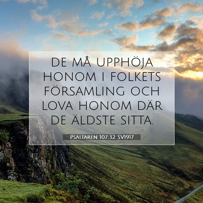 Psaltaren 107:32 Bibelvers Förklarad