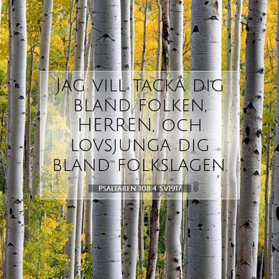Psaltaren 108:4 Bibelvers Förklarad