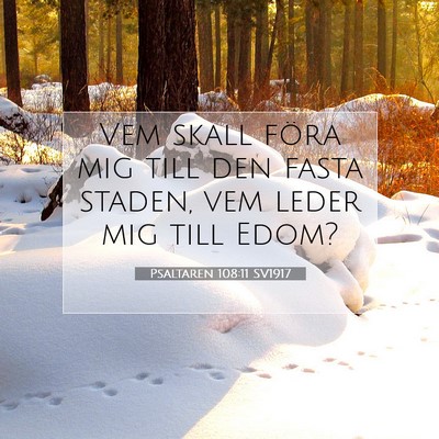 Psaltaren 108:11 SV1917 Bild av bibelvers