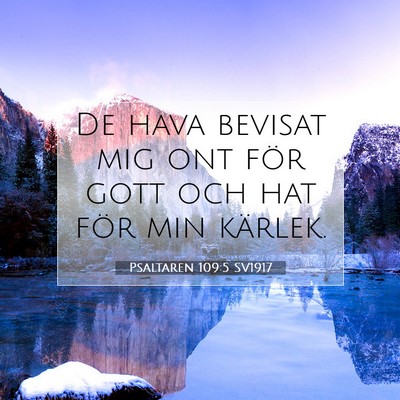 Psaltaren 109:5 Bibelvers Förklarad