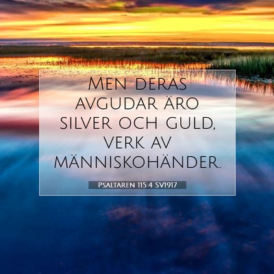 Psaltaren 115:4 Bibelvers Förklarad