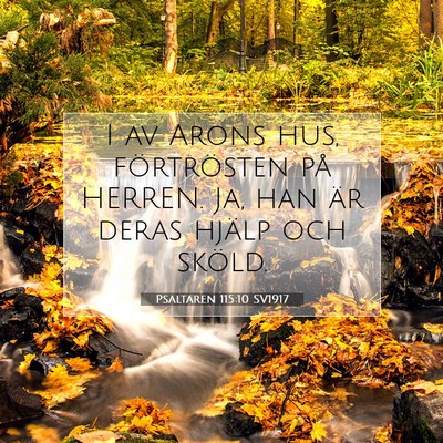 Psaltaren 115:10 Bibelvers Förklarad