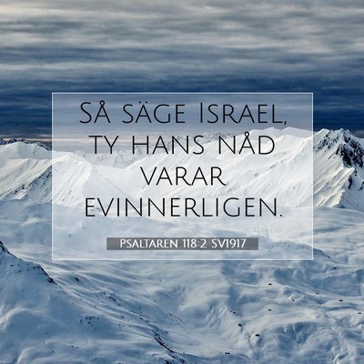 Psaltaren 118:2 Bibelvers Förklarad