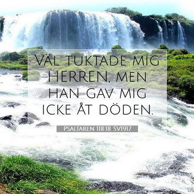 Psaltaren 118:18 Bibelvers Förklarad