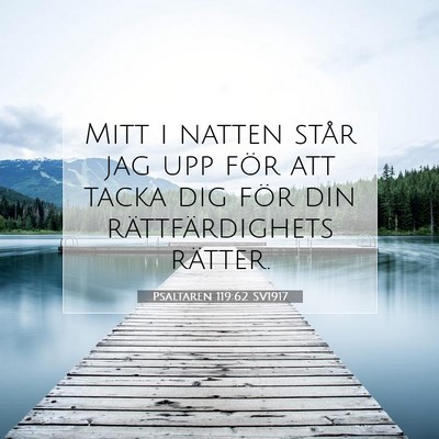 Psaltaren 119:62 Bibelvers Förklarad
