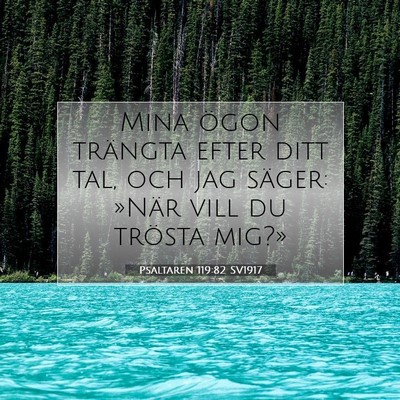 Psaltaren 119:82 Bibelvers Förklarad