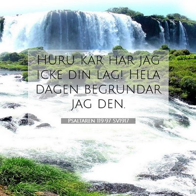 Psaltaren 119:97 Bibelvers Förklarad