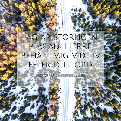 Psaltaren 119:107 Bibelvers Förklarad