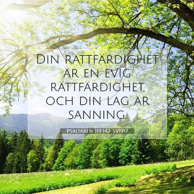 Psaltaren 119:142 Bibelvers Förklarad