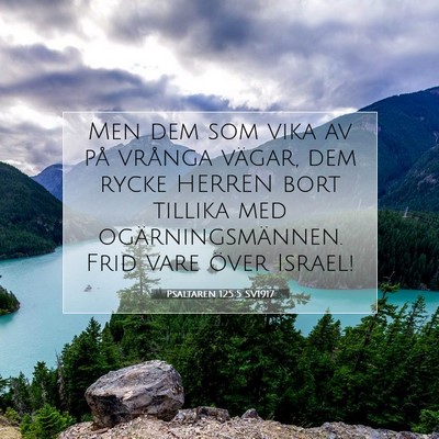 Psaltaren 125:5 Bibelvers Förklarad