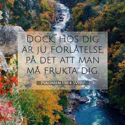 Psaltaren 130:4 Bibelvers Förklarad