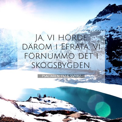 Psaltaren 132:6 Bibelvers Förklarad