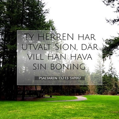 Psaltaren 132:13 Bibelvers Förklarad