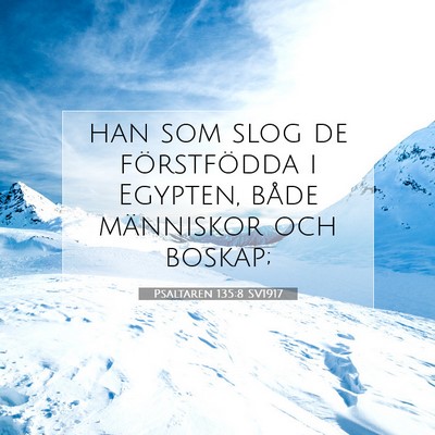 Psaltaren 135:8 Bibelvers Förklarad