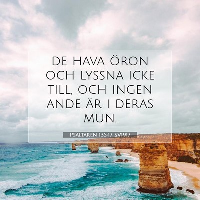 Psaltaren 135:17 Bibelvers Förklarad