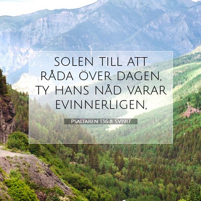 Psaltaren 136:8 Bibelvers Förklarad
