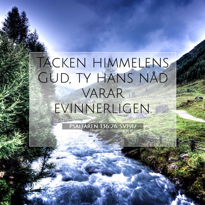 Psaltaren 136:26 Bibelvers Förklarad