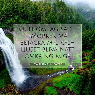 Psaltaren 139:11 Bibelvers Förklarad