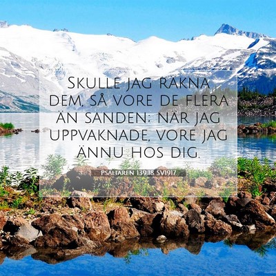 Psaltaren 139:18 Bibelvers Förklarad