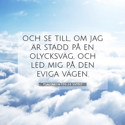 Psaltaren 139:24 Bibelvers Förklarad