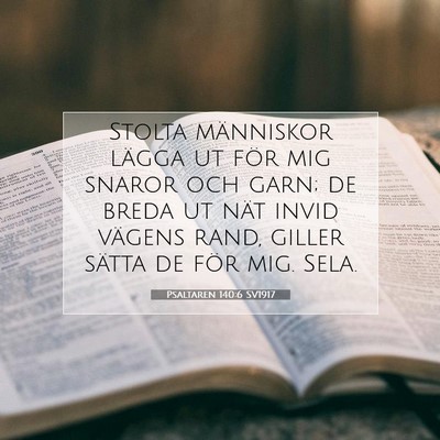 Psaltaren 140:6 Bibelvers Förklarad