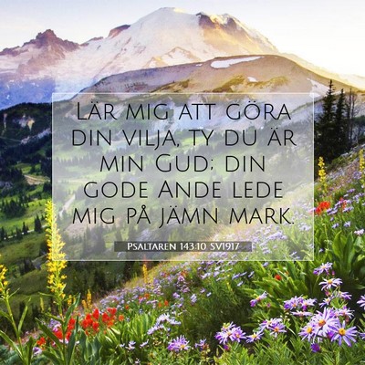 Psaltaren 143:10 Bibelvers Förklarad