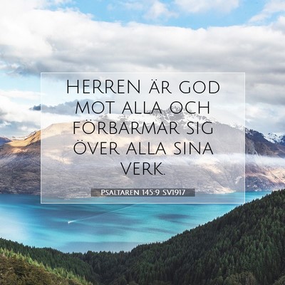 Psaltaren 145:9 Bibelvers Förklarad